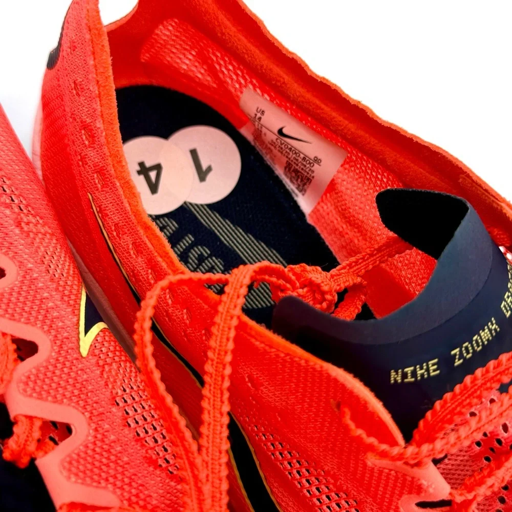 Nike ZoomX Dragonfly‎ Men's SZ 14 Track Shoes CV0400-800 Mango Never Worn